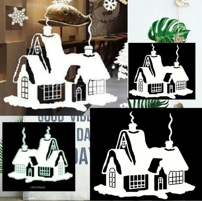 House Christmas metal cutting die mould scrapbook decoration embossed photo album decoration card making