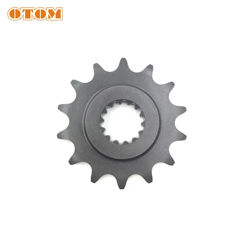 Передняя звездочка мотоцикла OTOM NC450, детали двигателя 13T 14T, звездочка, подходит для цепи 520 530, ZONGSHEN KAYO BSE KEWS, мотокроссный велосипед