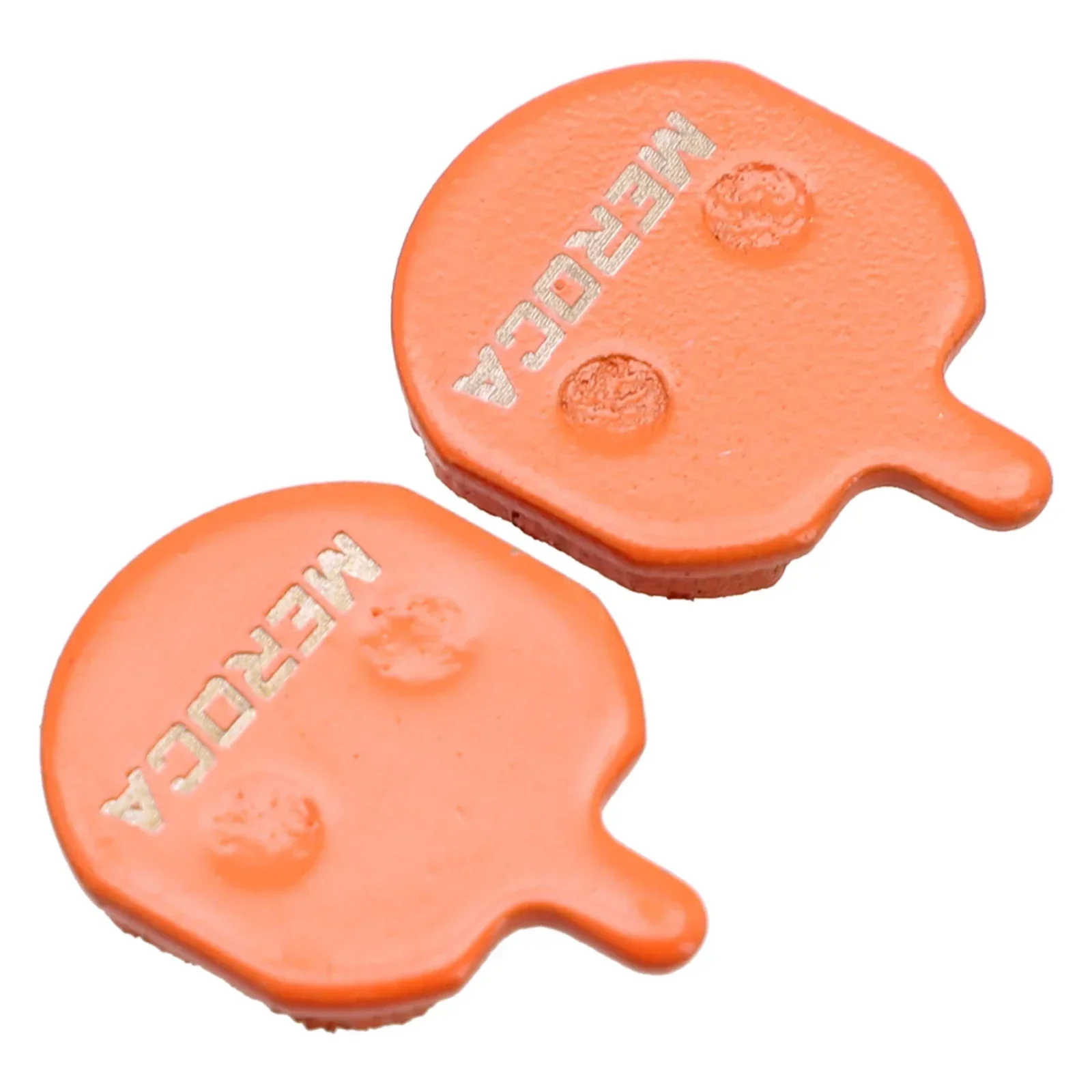 High Quality Brake Pad All Weather Condition Easy To Install Excellent Heat Dissipation For Downhill Riding Orange Metal+resin