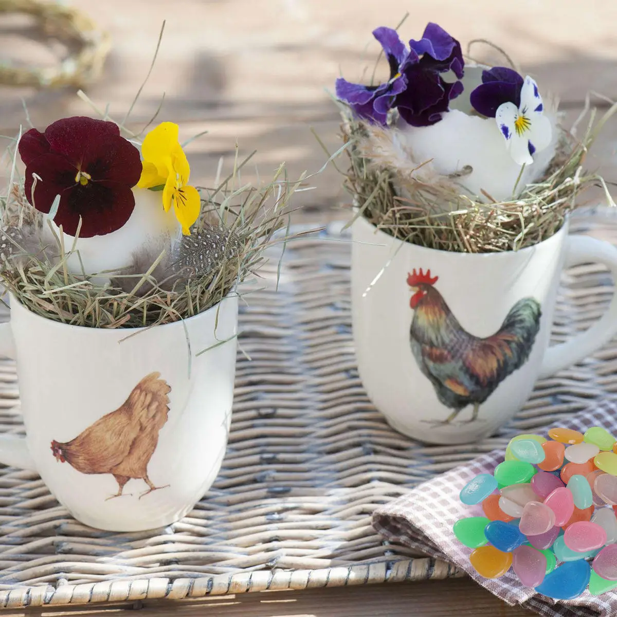 

1Pack Night Glow Stone Luminous Fish Tank Stone Aquarium Mixed Color Decorative Pebbles Garden Fish Tank Decor