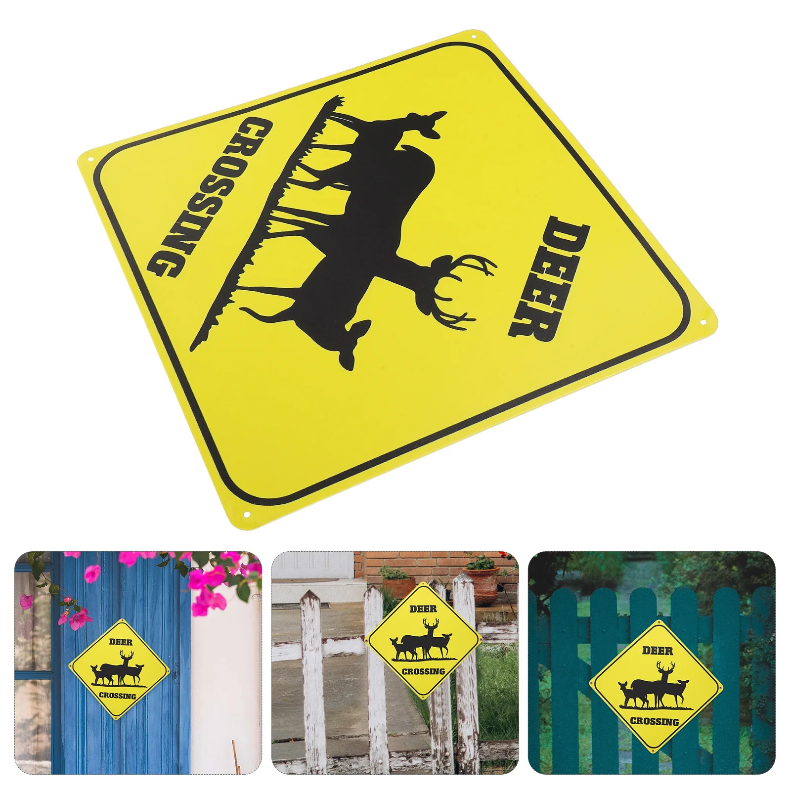 علامة معدنية بتصميم روح الدعابة من الفولاذ جدار الفن للديكور الداخلي في الهواء الطلق مزرعة الشرفة حديقة الديكور #1