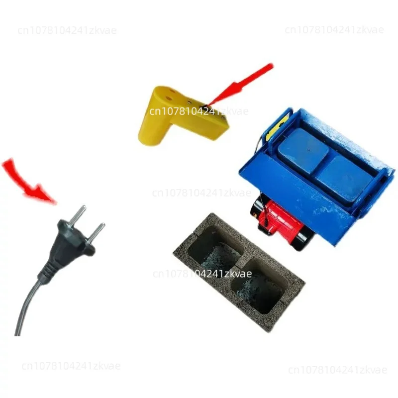 Household Portable Brick Making Machine, Single Hollow Brick Molding Machine, 220V Two‑phase Electric