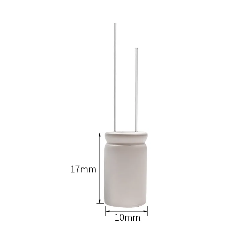 25pcs 35V680uf solid state capacitor long life high temp radial lead 10x17mm low esr for power supply repair