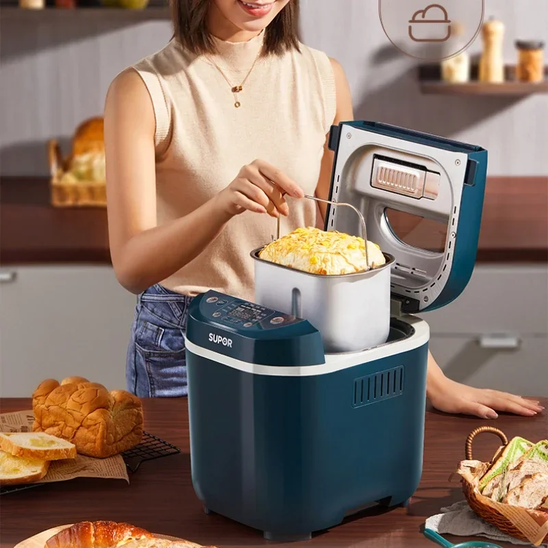 صانع الخبز العجن آلة خلط الدقيق التخمير الذكاء على البخار آلة صنع الكعك آلة الإفطار متعددة الوظائف