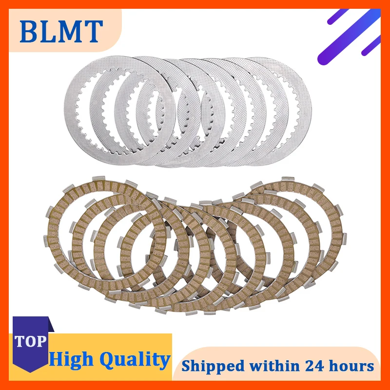 

Motorcycle Clutch Friction Plates & Steel Plates For SUZUKI DR750 DR 750 1988 1989 21441-49200-000 21451-44B00-000