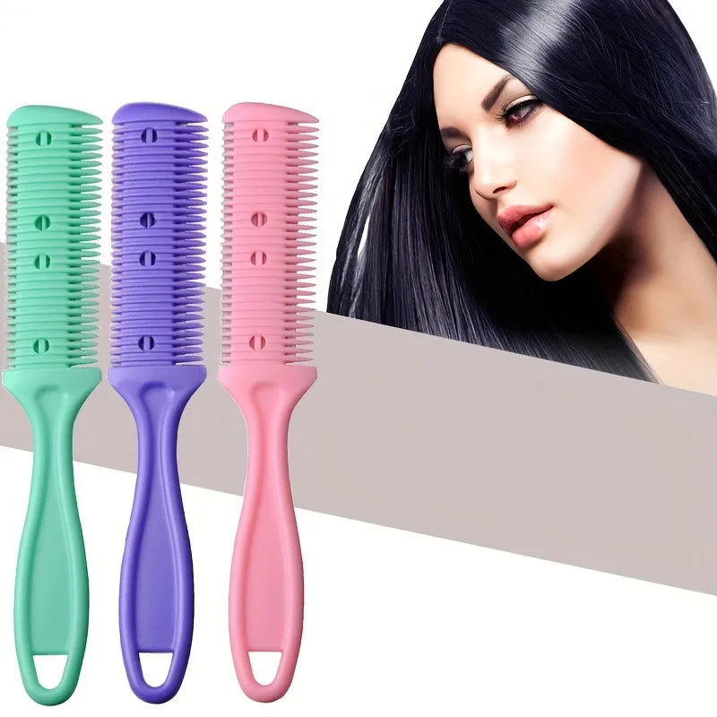 1 pcs Double-Sided Hair Cutting Comb for Long and Short Hair - Shape and Cut with Ease