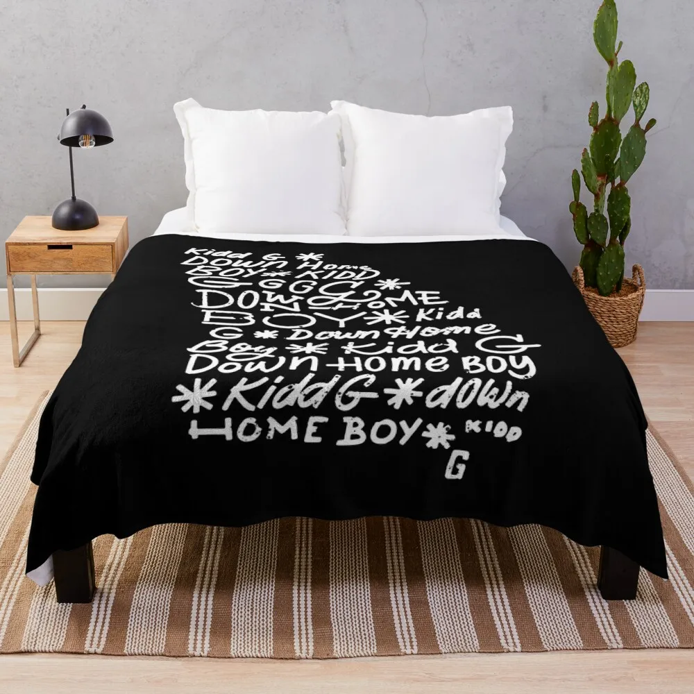 Kidd G Down Home Boy Kidd G Merch, Unisex Tshirt Blend Hoodie Throw Blanket Decorative Beds bed plaid Shaggy Beautifuls Blankets