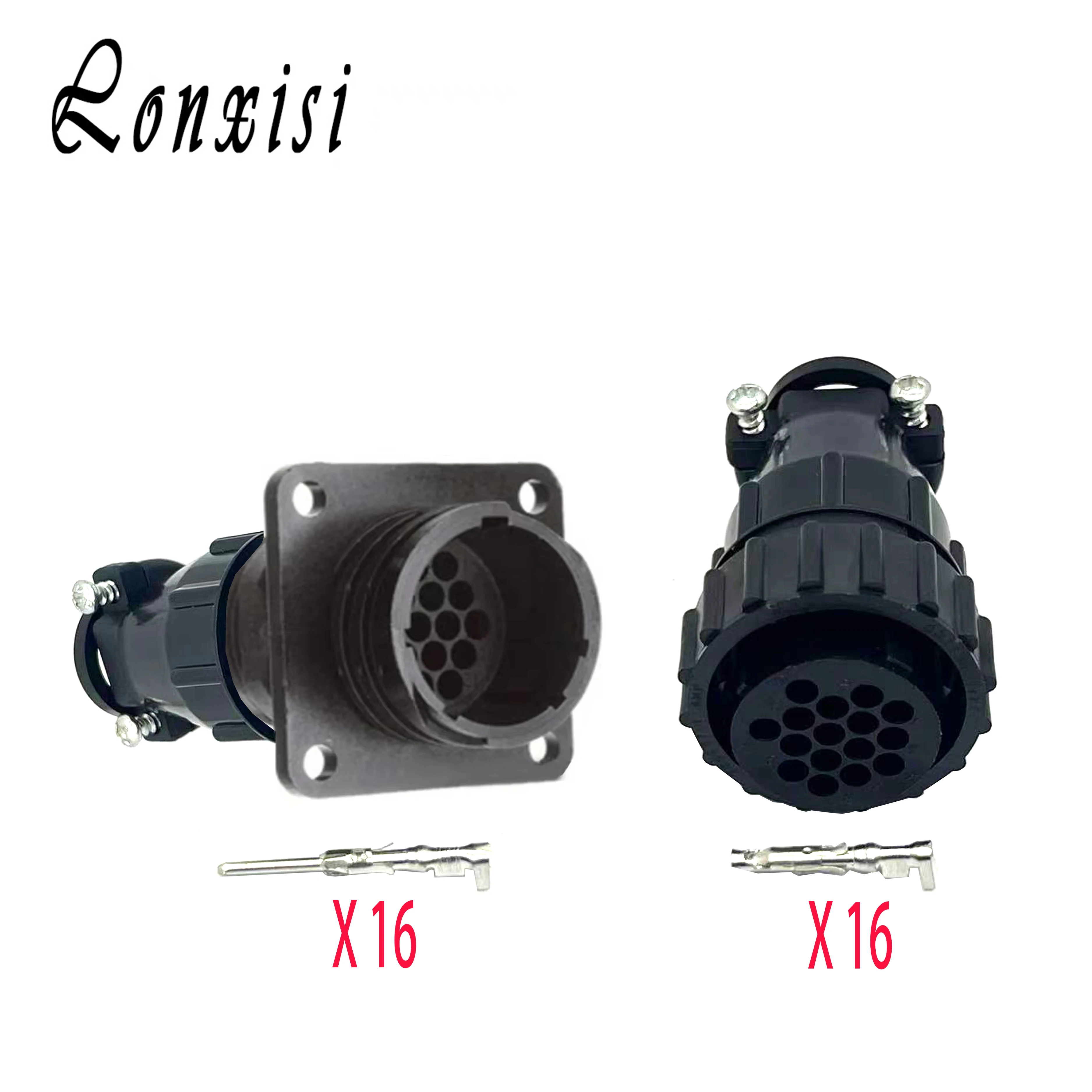 16 Pin 206036-1 206036-3 AMP TE Imported CPC Connector Aircraft Plug 206037-1 Original Authentic Electric Socket