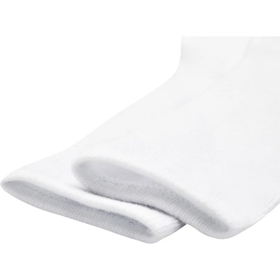 Pack de 12 chaussettes d'école ou d'uniformes pour filles, super valeur, couleurs assorties, pour un usage quotidien, confortables et durables pour la salle de classe