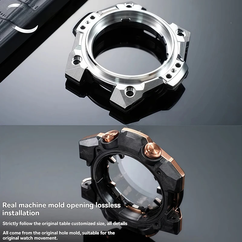 For Casio GST-B400 series watch fine steel case modification bottom cover waterproof ring circuit board watch accessories