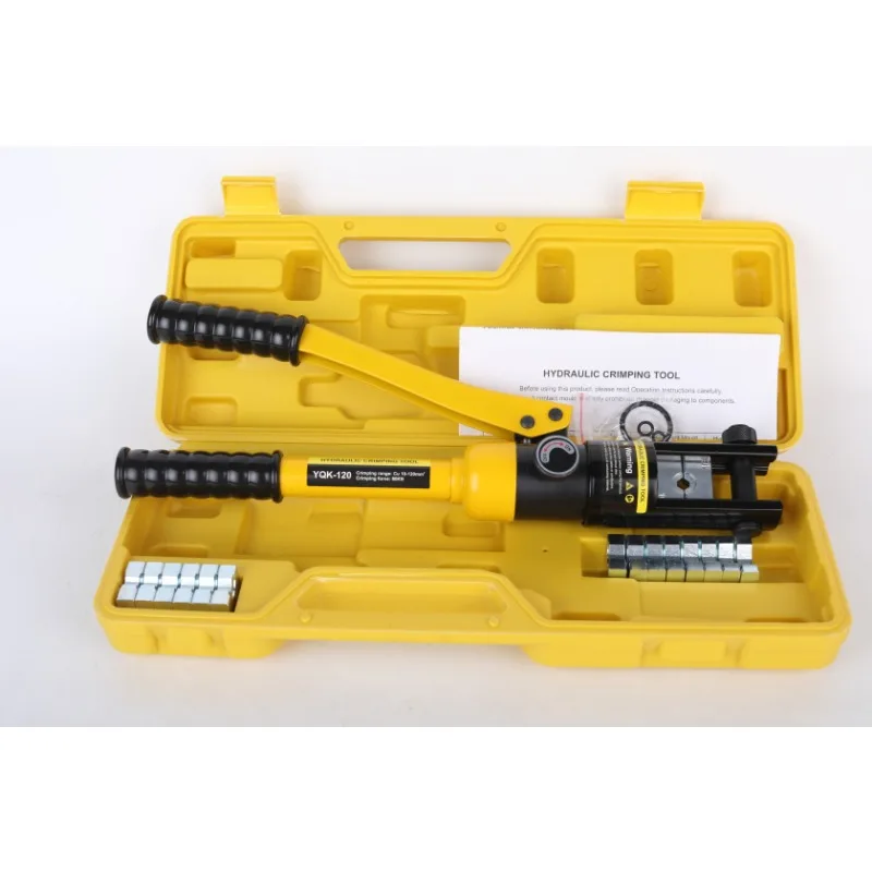 

YQK-70 Hydraulic Crimper Plier 4-70mm² Cable Lug Connectors 4-70mm² Other Hydraulic Tools Category Connectors