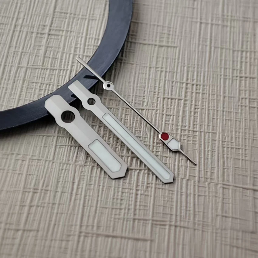 NH35 Hands NH36 hands watch accessories silver needle green luminous pointer suitable for NH35/NH36/4R/7S movements