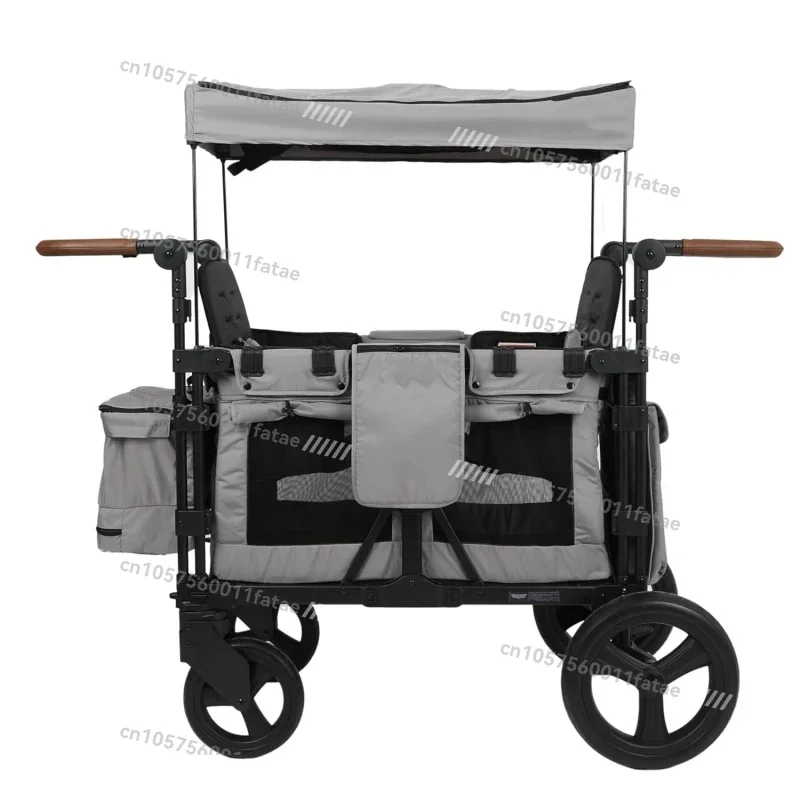 

2 seats Folding Wagon with Canopy