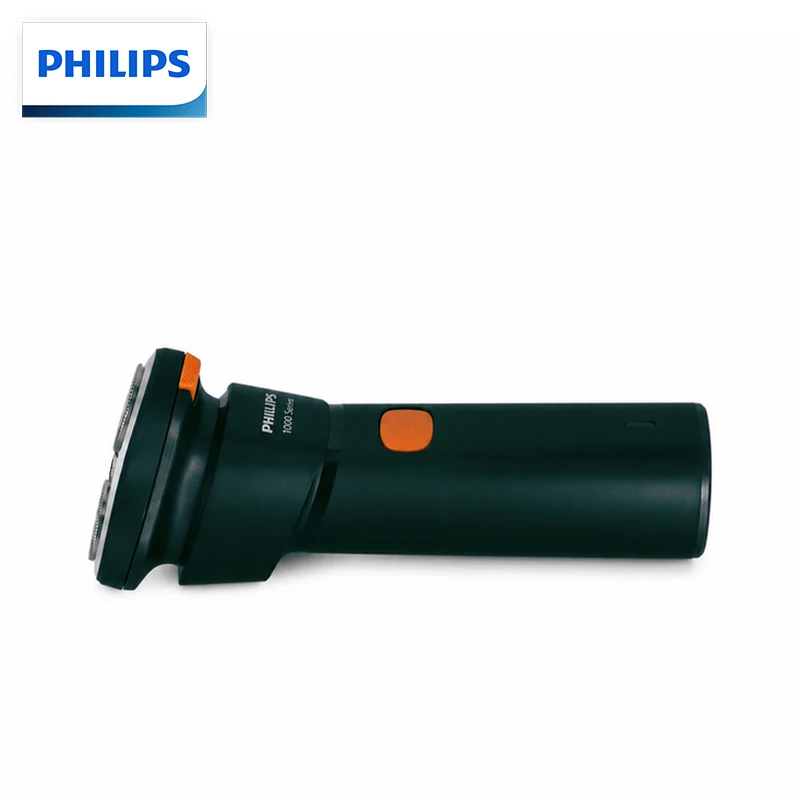Philips Series 1 Turbo Electric Shaver with 3D Floating Triple Blades Full Body Washable USB-A Charging for Men