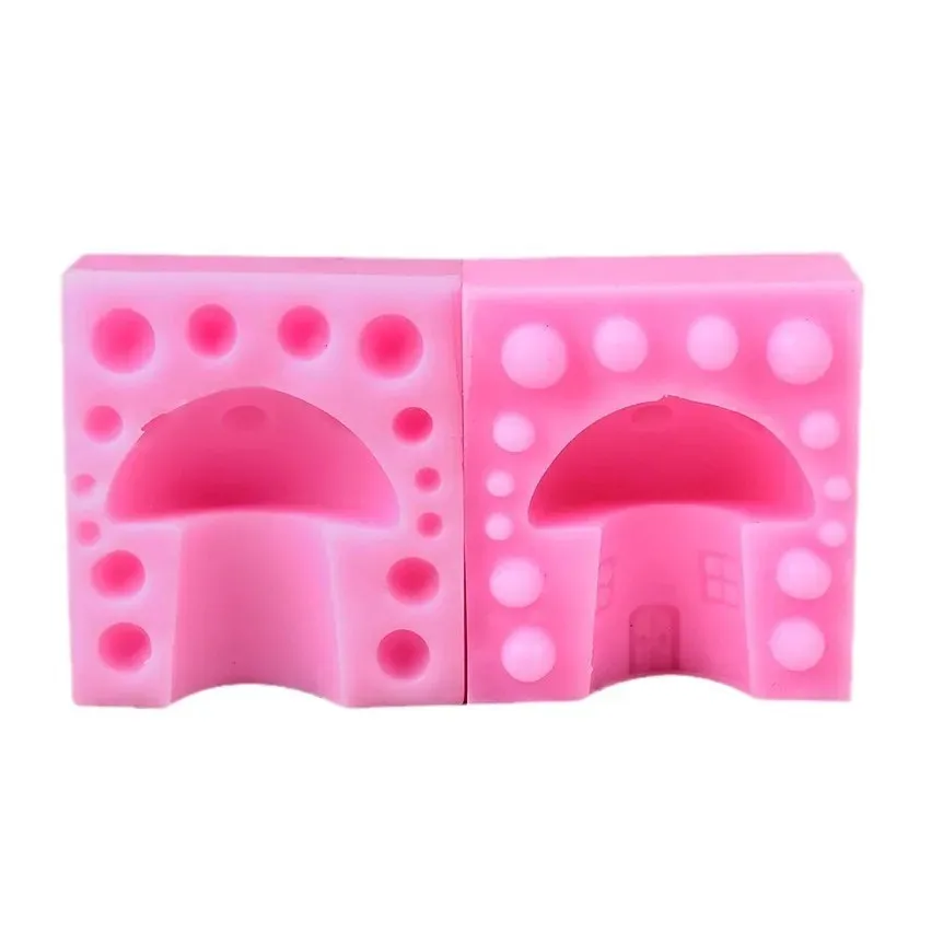 2pcs 2026New 3d Mushroom Molds Silicone Cartoon Pastoral Simulation Mushroom Series Collection Cake Baking Chocolate Resin Molds