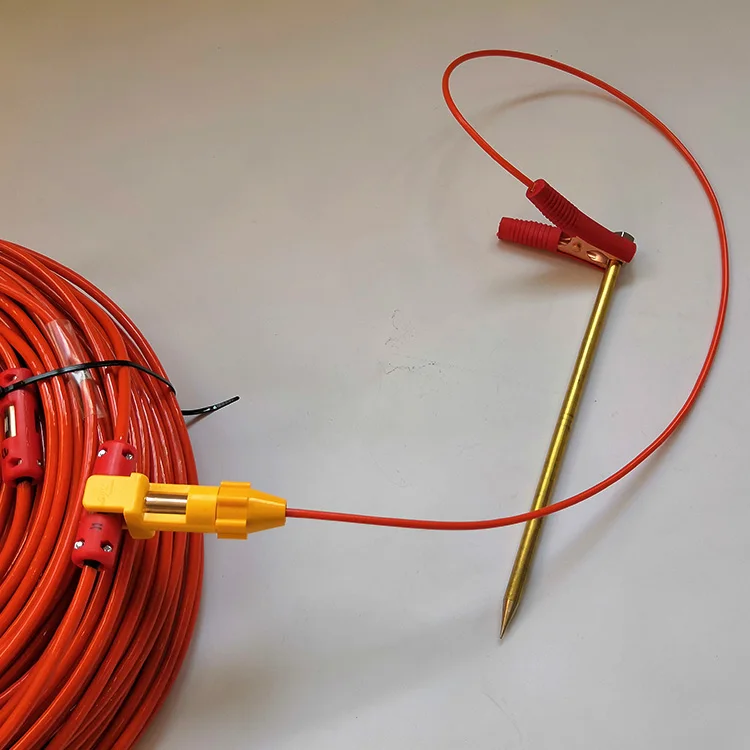 전극 커넥터 0.5m 입력 케이블(전극 제외), IP 저항 측정 ERT 전기 케이블에 사용