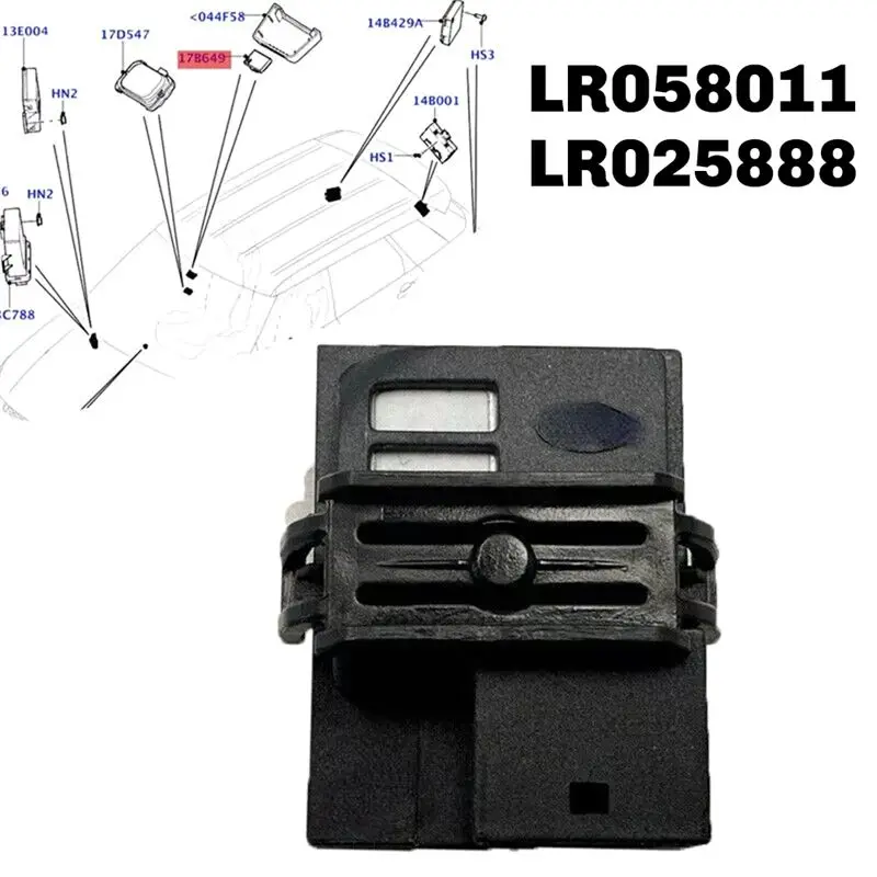 A95E-Windshield Humidity Temperture Sensor For Land Rover Discovery Windshield Humidity Rain Light Sensor