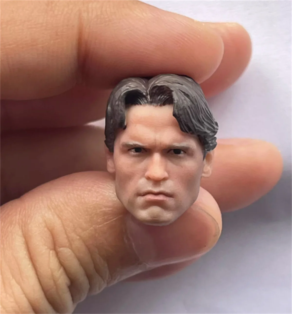 1/12 Scale Head Sculpt Carving Arnold Schwarzenegger  Anime Model for 6