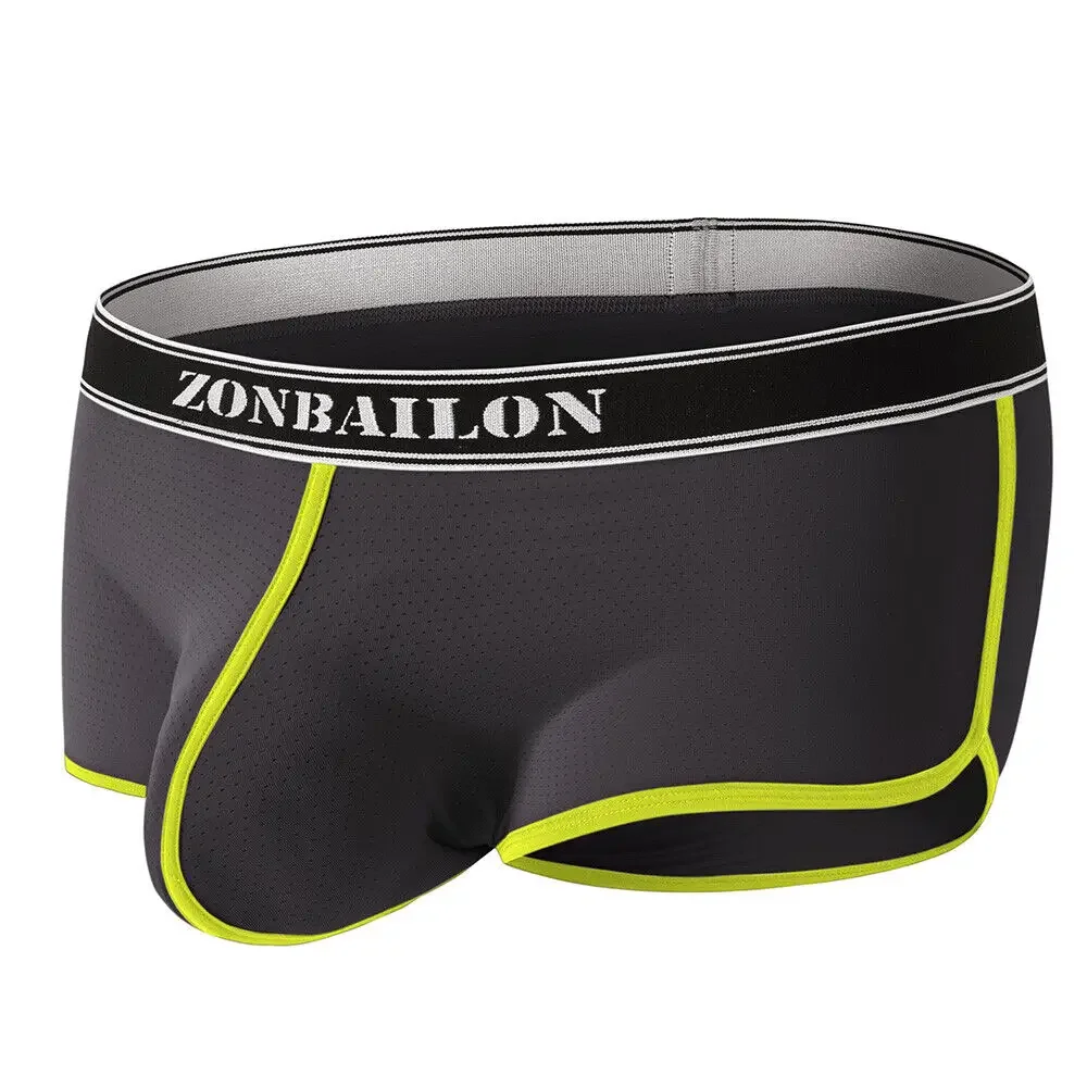 

Jinshi Mens Comfortable Trunks Underwear Breathable Short Boxers mens underwear boxershorts men