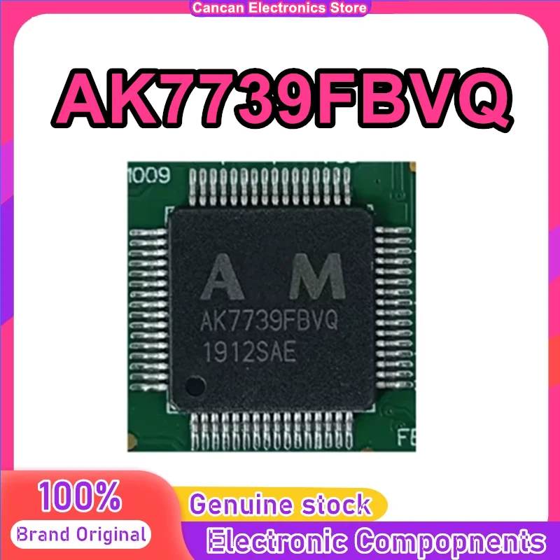 

AK7739FBVQ AK7739VQ HTQFP64 IC chipset New in stock