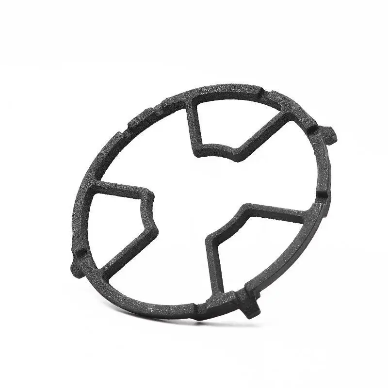 Long Lasting Cast Iron Gas Stove Burner Grate High Temp Resistant Anti-Scratch Pot Stand Rack Ideal for Home Kitchen Cooking