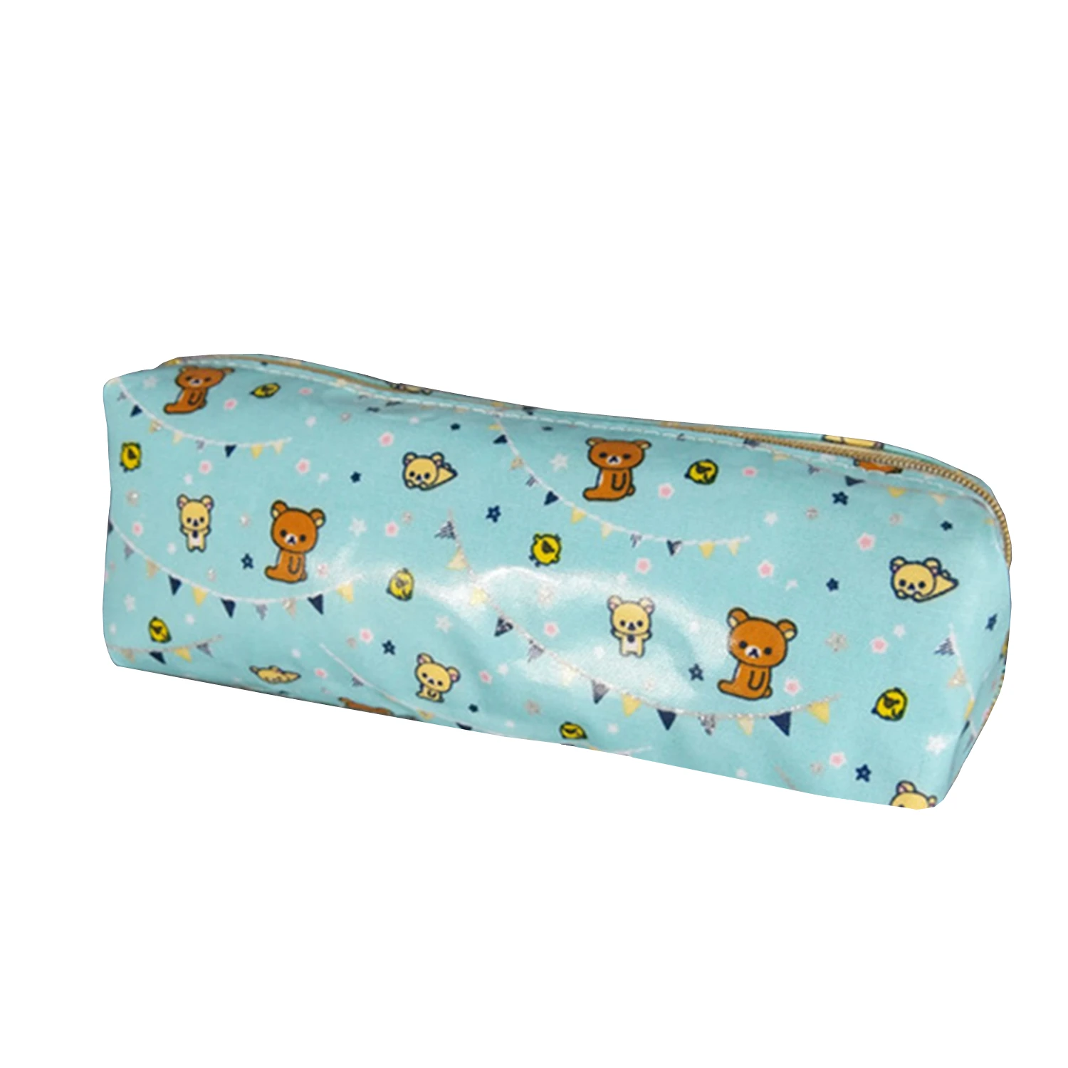 Rilakkuma Pencil Case Pencil Pouch Cartoon Bear Kawaii Cute School Pencil Cases for Kids Pen Bag Stationery Storage Bag