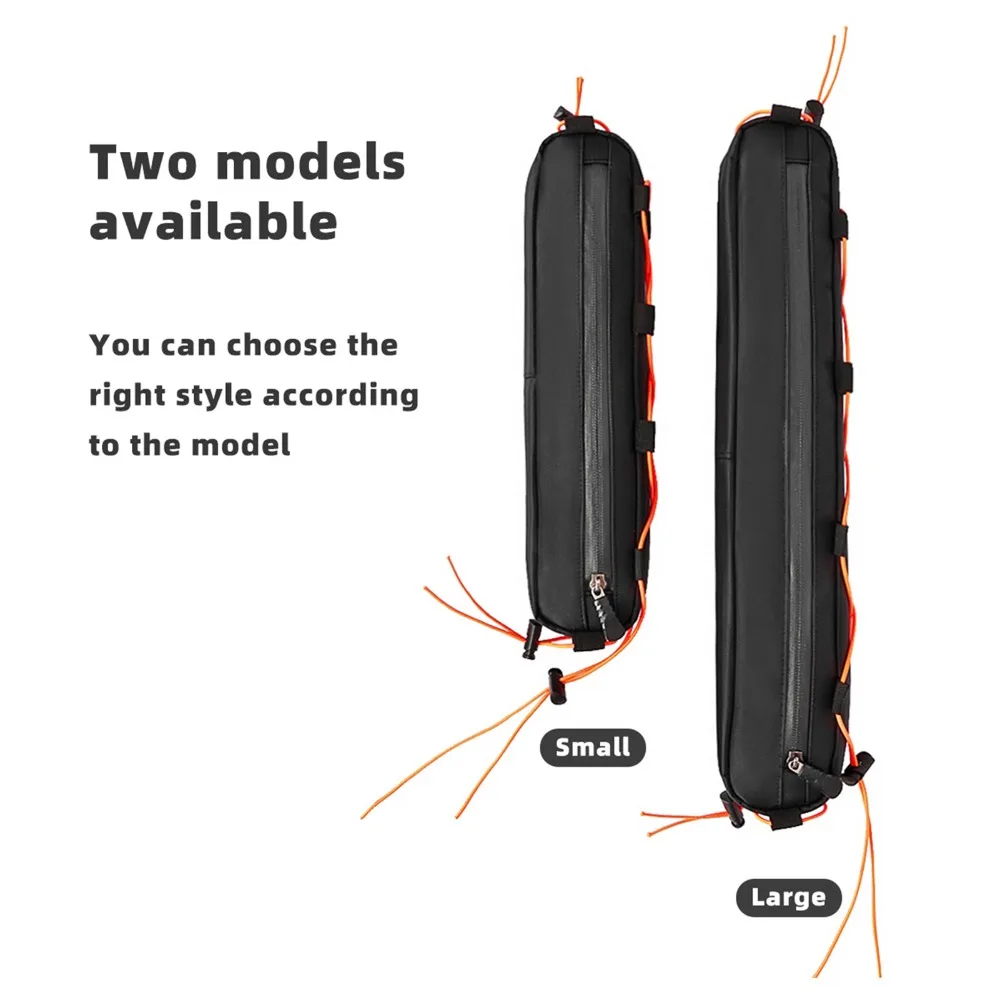 Durable Waterproof Bicycle Triangle Bag Large Capacity Nylon Bicycle Frame Bag S L Narrow Edge Bicycle Storage Bag Road Bikes