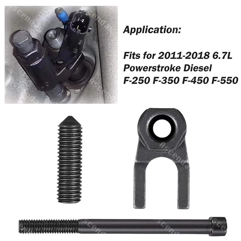 Nuovo dispositivo di rimozione dell\'iniettore di carburante diesel strumento di riparazione dello strumento dell\'estrattore dell\'iniettore