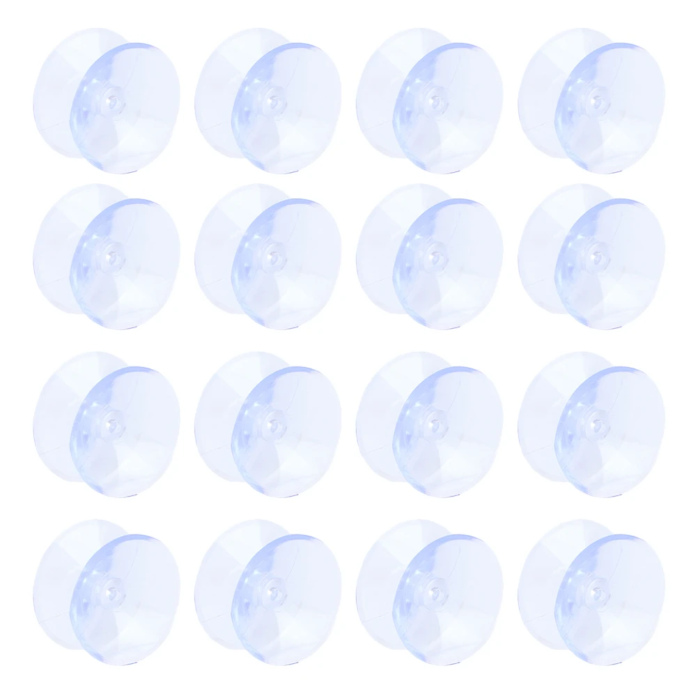 

20pcs Cups Double-Sided Suction Cups Anti Slip Pad Double Sided Furniture Glass Tableware Tops Spacers Rubber Bumpers