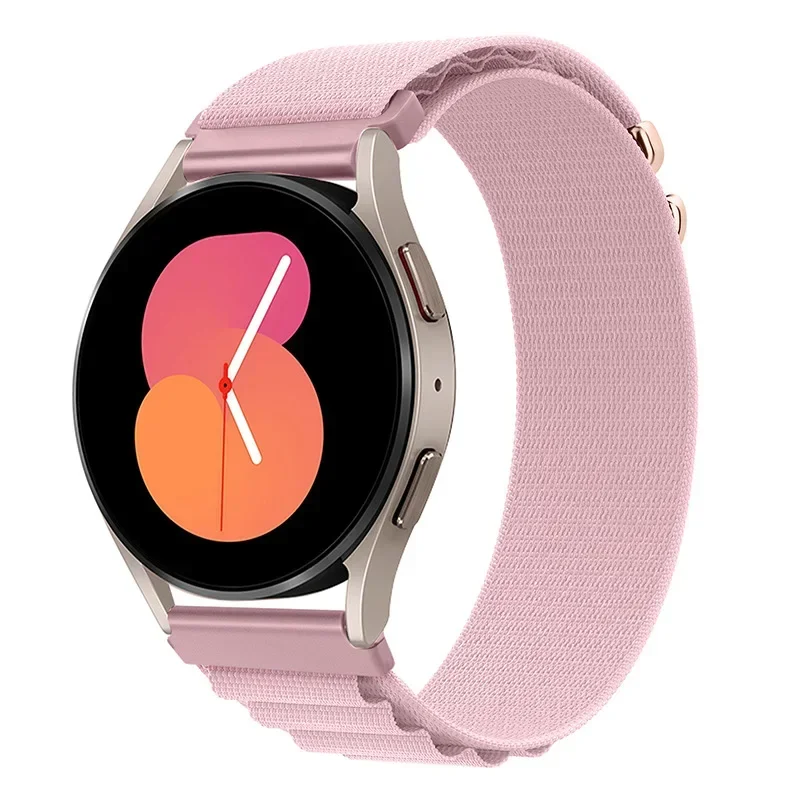 20mm 22mm Nylon Alpine Strap for Samsung Watch 7 6 5 Classic Bracelet Wristband for Huawei Watch 4/3/GT4-3 Pro Amazfit GTR Band
