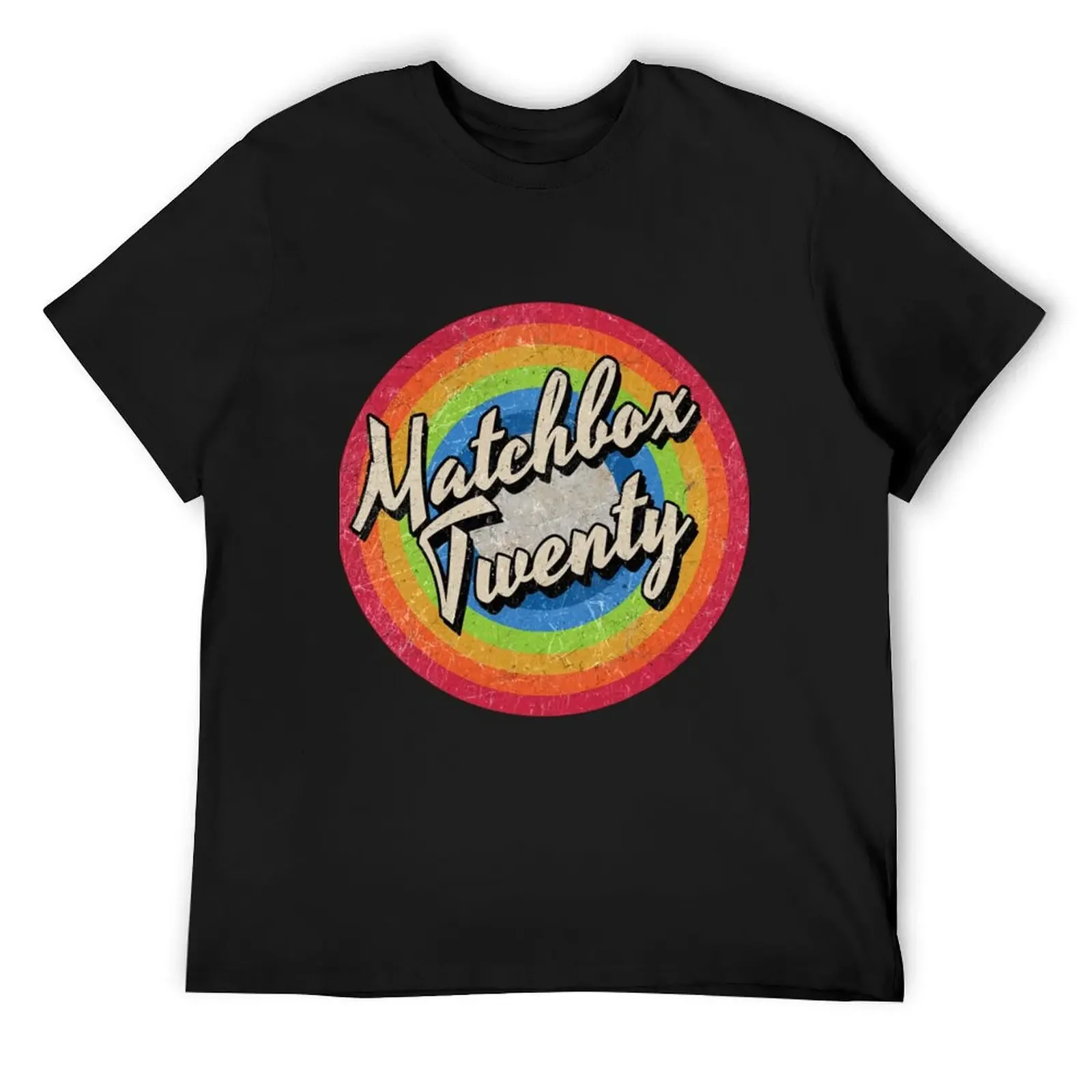 Vintage Style Circle - Matchbox Twenty T-Shirt Aesthetic clothing aesthetic clothes men tshirt