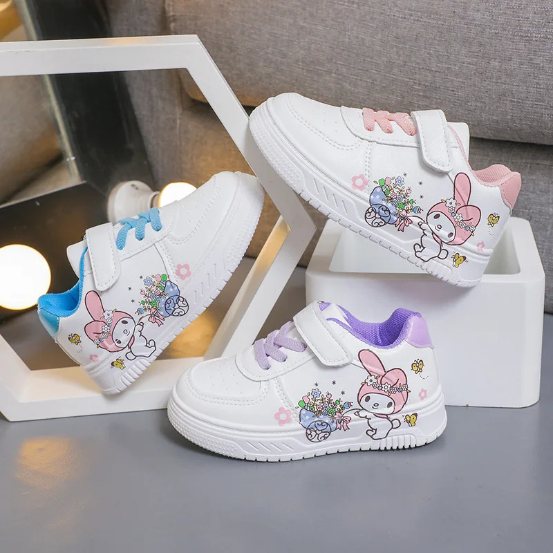 

Sanrio Shoes Kids Sport Shoes Sanrio Children Casual My Melody Sneakers Basket Shoes Size 21-31