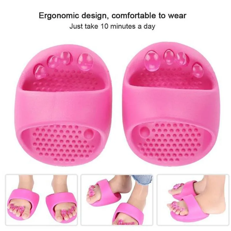X-shaped leg correction deviceInward and outward eight slimming slippers, O-shaped leg correction insoles,