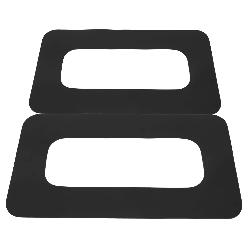 

2 Pcs Surfboard Tail Rudder Patch Paddle Part Accessories Portable Fin Slot Connection