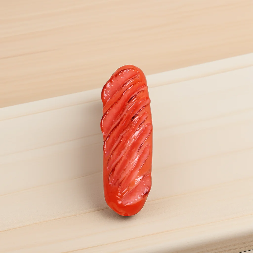 4 Pcs Simulated Sausage Hot Dog Artificial Prop Model Pvc Realistic Fake Roasted