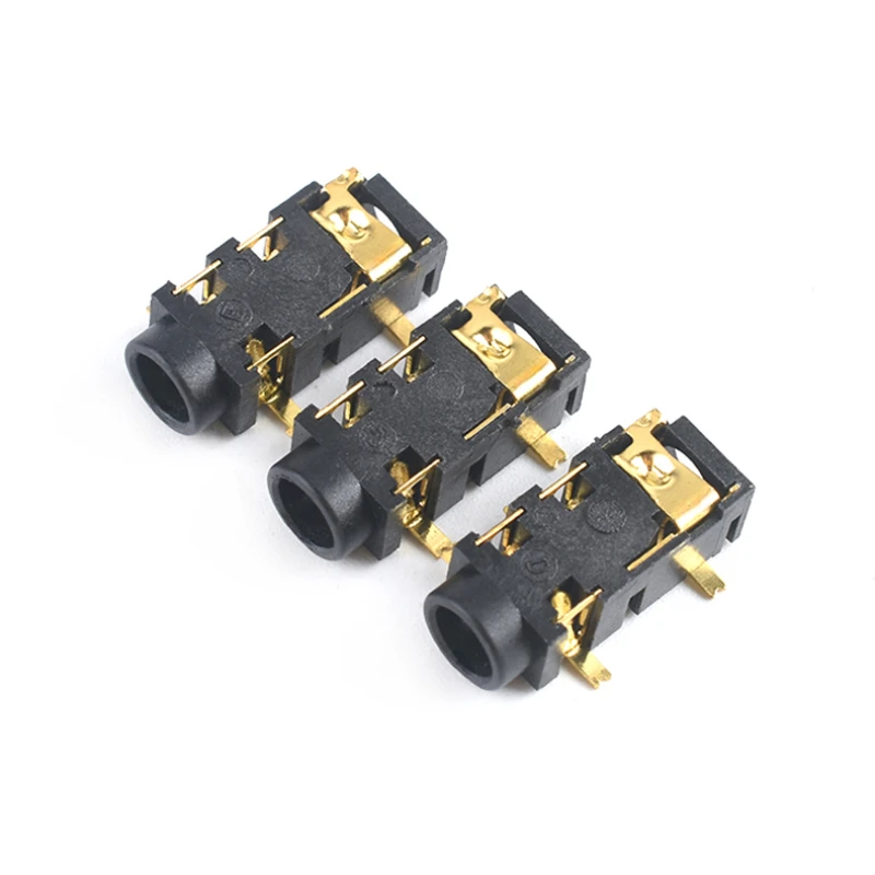 

5/10Pcs/lot 3.5MM Headphone PJ-327A Gold-Plated Patch SMD Audio Earphones/Headphone Socket PJ327A