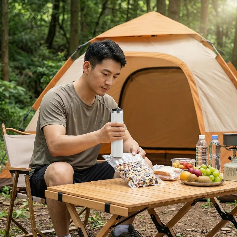 【plaisir】maquina-selladora-al-vacio-portatil-sellador-de-alimentos-electrico-de-mano-con-alimentacion-usb-incluye-varias-tallas-de-bolsas