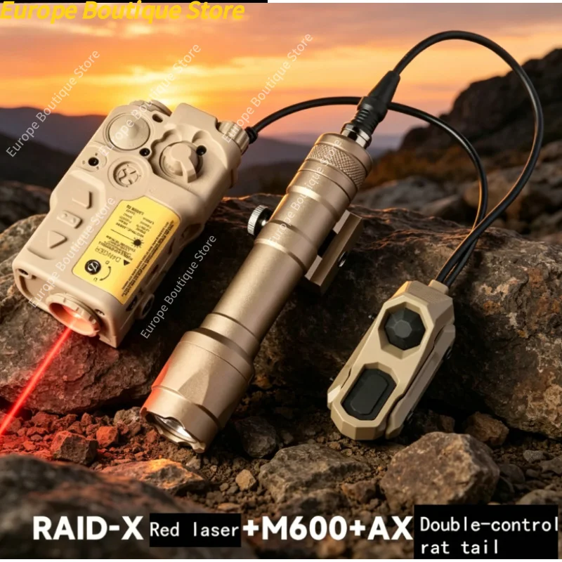 

Battery Box Tactical Module Adjustable Green Light Steady And Strobe Mode Fits 20mm Rail For Outdoor Game Toy
