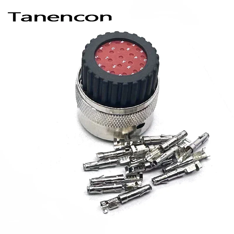 1 Set 19 Pin ITT Neptune Aviation Special Round Waterproof Plug Male Female Connectors Socket 192900-0057 192900-0353 3