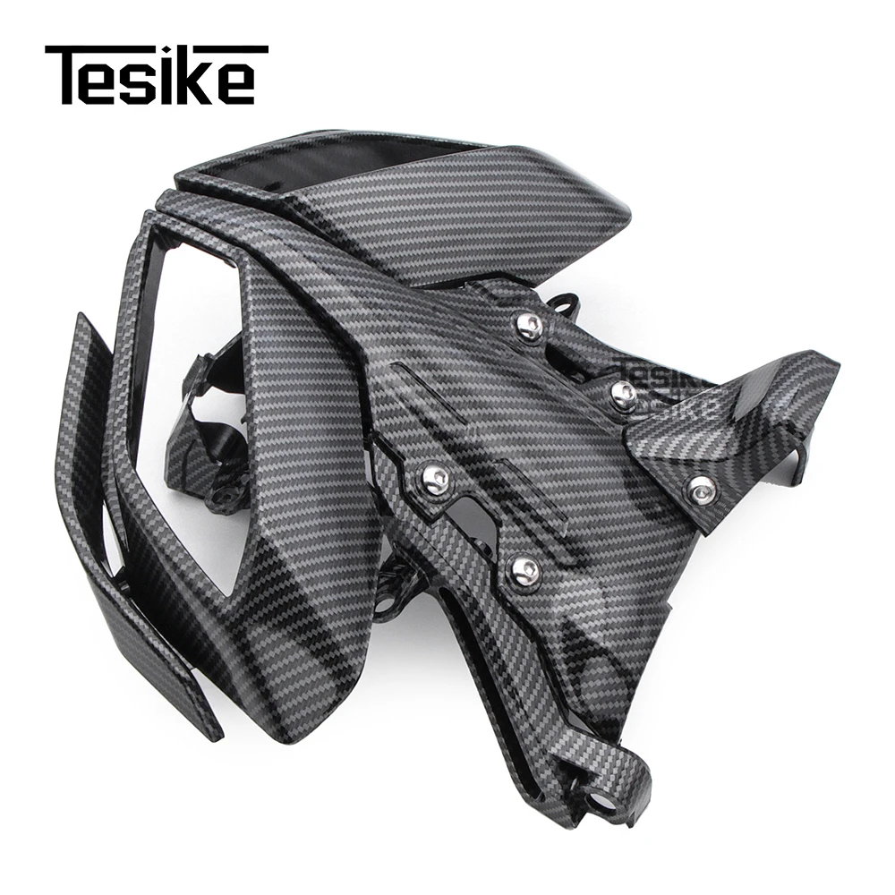 Carbon Fiber Color Headlight Front Cover Bracket Fairing For Yamaha MT-09 FZ-09 MT09 FZ09 GT SP ST 2017 2018 2019 2020
