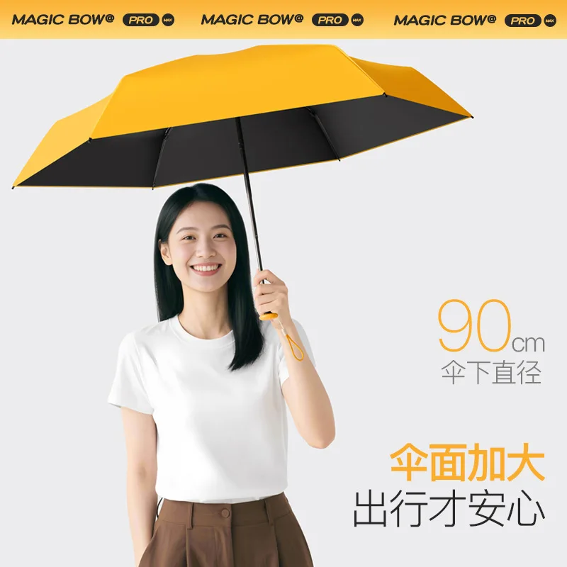

UPF50+ Ultra-light Rain Umbrella, Mini 5 Folding Sun Parasol for Women, Thickened Vinyl, Sun UV Protection Pocket Umbrellas