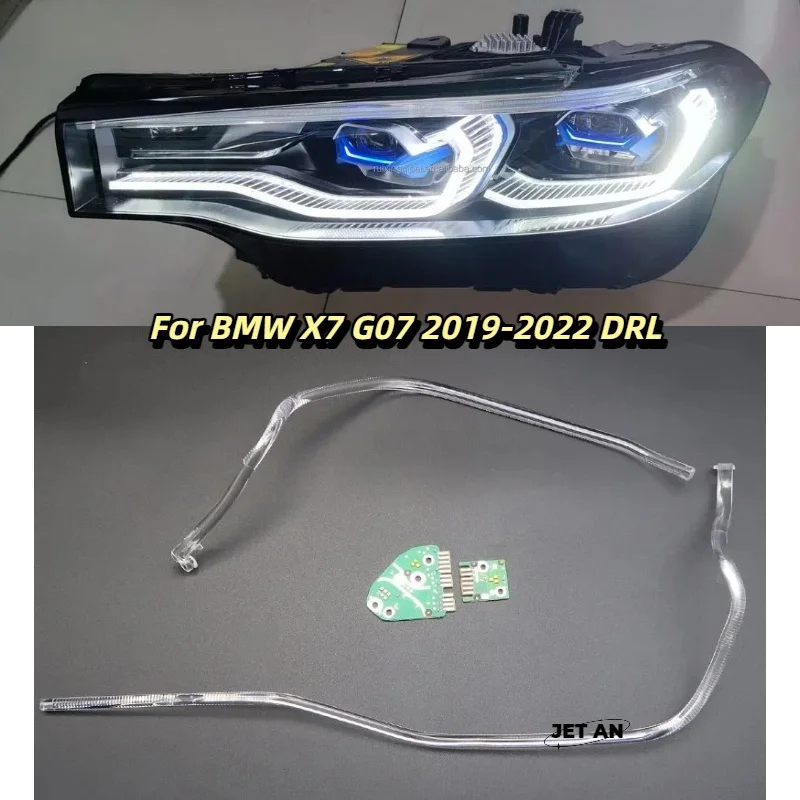 

Аксессуары для BMW Angel Eye X7 G07, белый свет, 2019-2022, балласт, фара, ДХО, чип, светодиодная лента, европейская версия