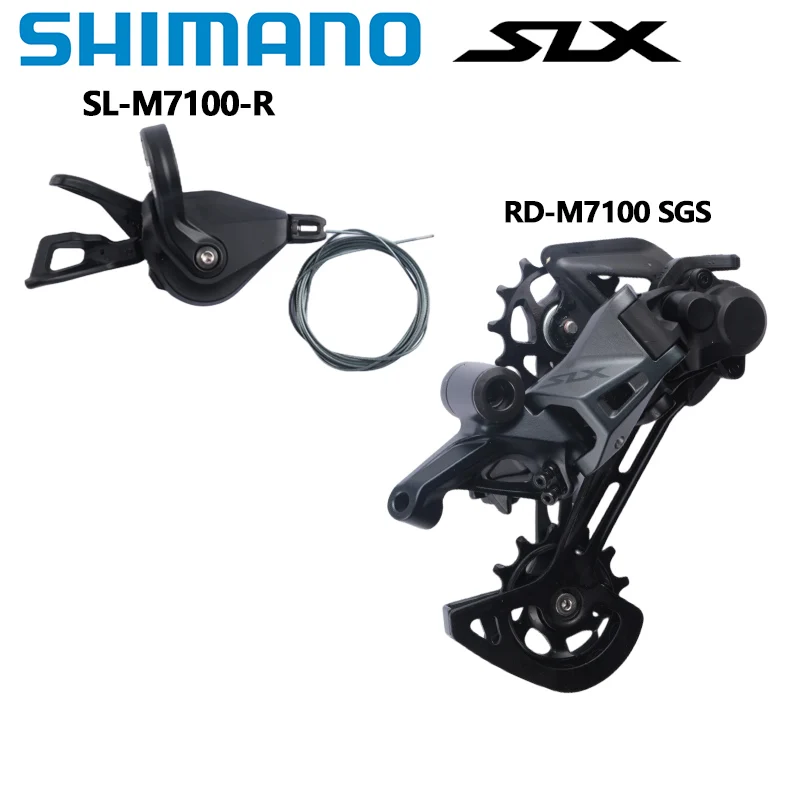 SHIMANO M7100 1x12s Gruppe DEORE SLX XT XTR M6100 M7100 M8100 M9100 12s Schalthebel Schaltwerk 12S Gruppe MTB Mini Set – Detail 5