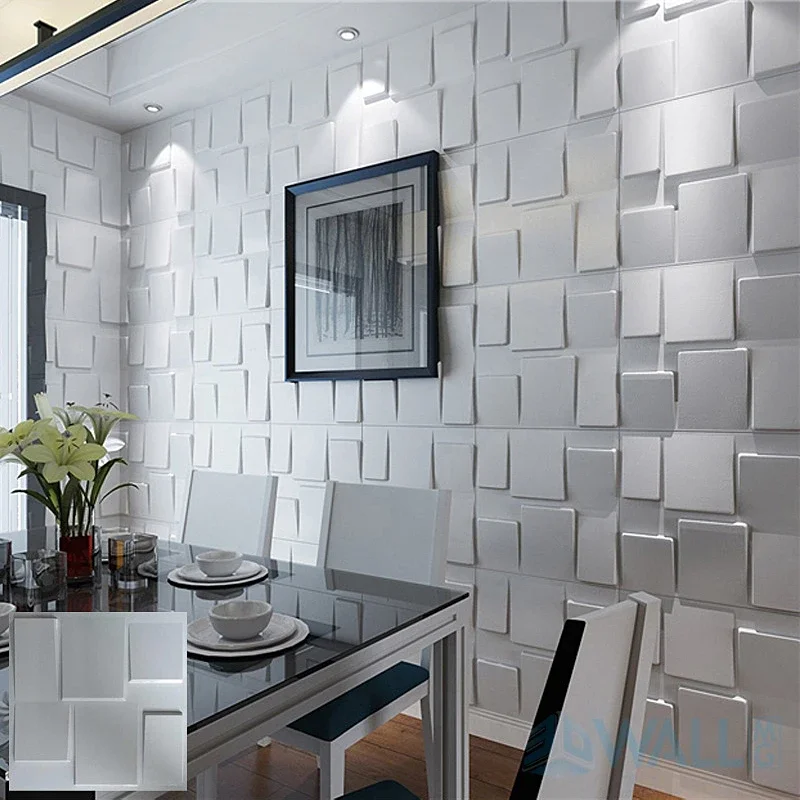 30x30cm house renovation Decor 3D Wall Panel Non self-adhesive 3d Wall Sticker stone brick tile living room waterproof wallpaper