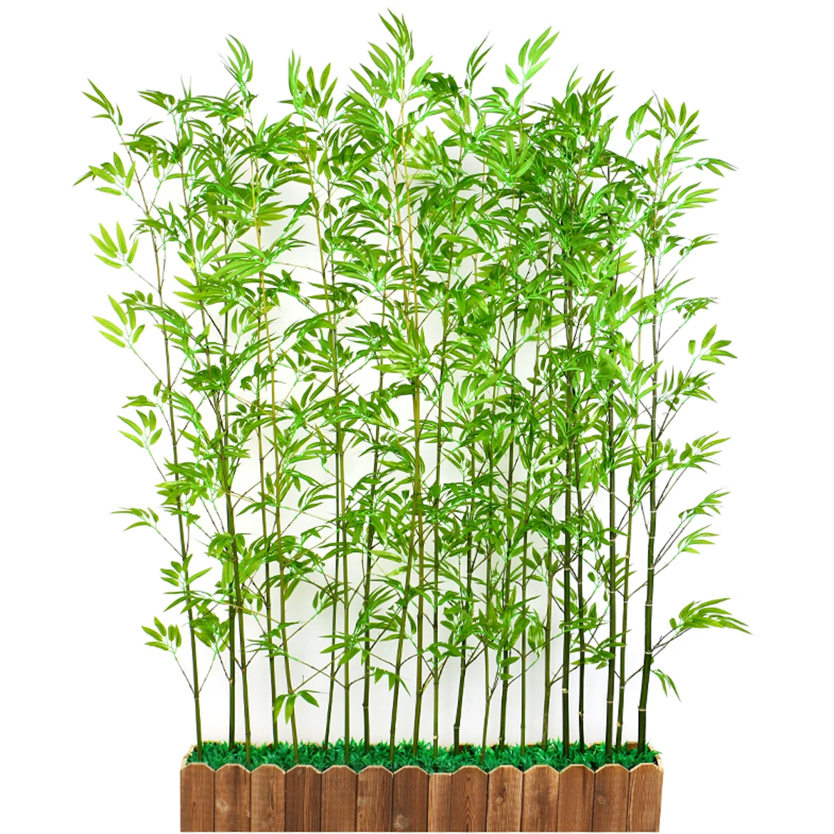 

50pcs Artificial Bamboo Leaves Decoration Fake Green Leaves for Home Office Party Household Adornament Simulated Bamboo Branches