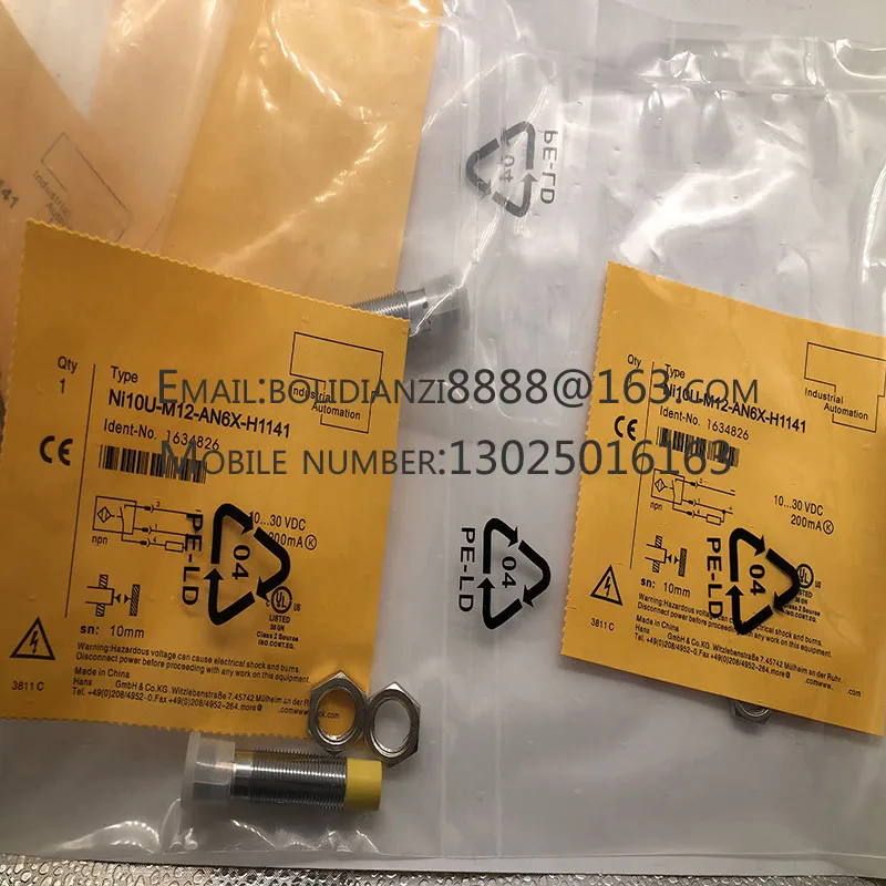 

Новый датчик приближения NI10U-M12-AN6X-H1141 NI10U-M12-AP6X-H1141 В наличии