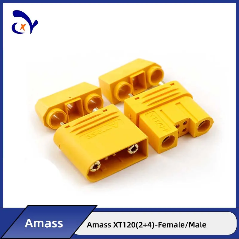 Amass XT120(2+4) plug high current lithium battery drone traversing aircraft planting machine