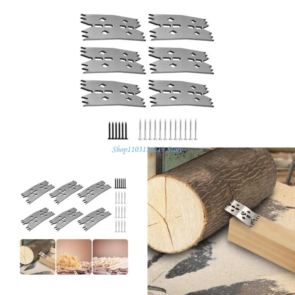 

N5KC Pack из 6 ущипных собак для сани с маршрутизаторами и скамейки сглаживает сглаживающую плиту