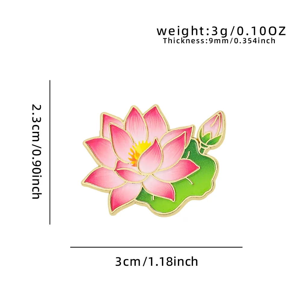 Elegante botanische Emaille-Blumenanstecker, sortierte Pflanzen-Reversbroschen, Natur-Abzeichen für Kleidung, Damen-Modeaccessoires