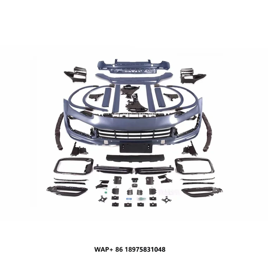 

Car Conversion Upgrade Bodykit for Porsche Cayenne 9Y0 9YA 9YB E3 to Turbo Bumper with TKT aero Kits